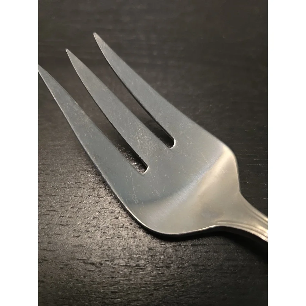 Gorham SHELL Gorham Stainless Cold Meat Serving Fork 18/8 Flatware Japan 8.5